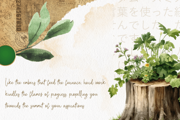 Oneline Majesty Font PNG with transparent background - Preview 2