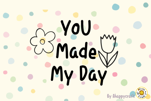 Over Rainbow Font PNG with transparent background - Preview 4
