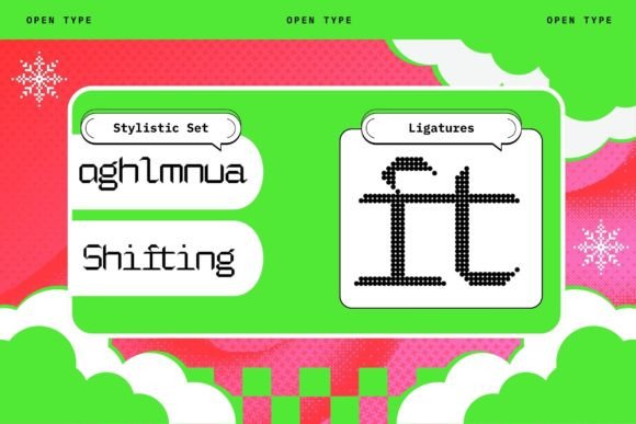Pixalatte Font PNG with transparent background - Preview 5