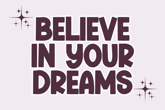 Poppy Candy Font PNG with transparent background - Preview 1