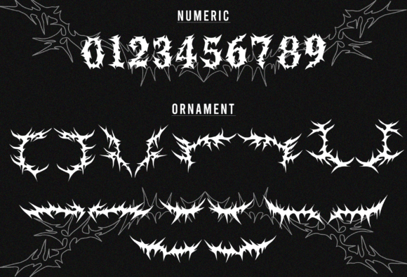 Raheut Font PNG with transparent background - Preview 2