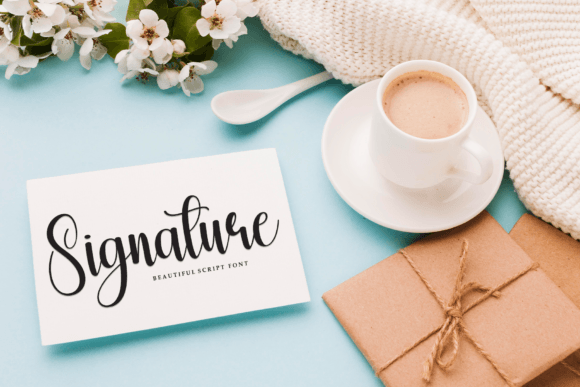Rainsnow Font PNG with transparent background - Preview 4