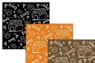 Dog Things Graphics Hand Drawn Dog Stuff Digital Papers Graphic by lam designs · Creative ...