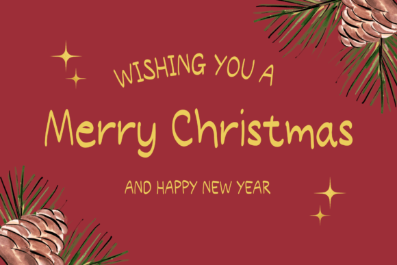 Christmas Light Font - Preview 1