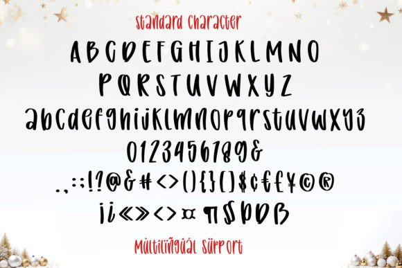Joyful Christmas Font - Preview 5