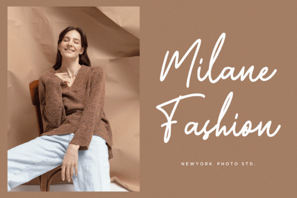 Mathildaine Font PNG with transparent background - Preview 2