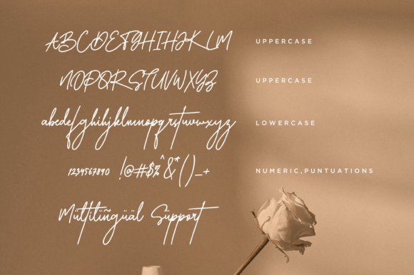 Mathildaine Font PNG with transparent background - Preview 4