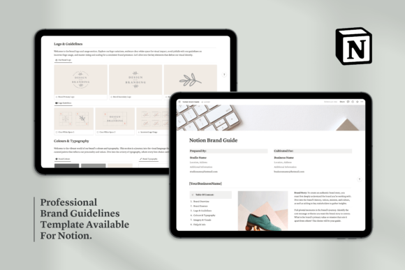 Notion Brand Guidelines Template