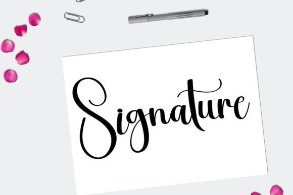 Oneday Font PNG with transparent background - Preview 3