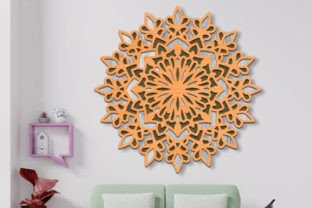 3d Layered Mandala Laser Cut Svg Bundle · Creative Fabrica