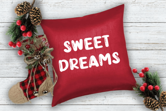Bubble Christmas Font - Preview 1