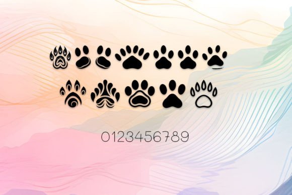 Cat Paws Font - Preview 3