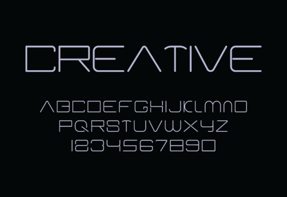 Creative Font - Preview 1