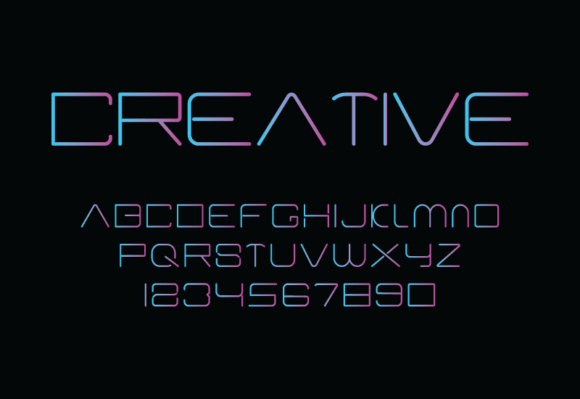 Creative Font - Preview 2