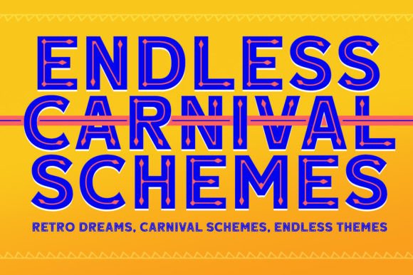 Creative Fusion Font PNG with transparent background - Preview 3