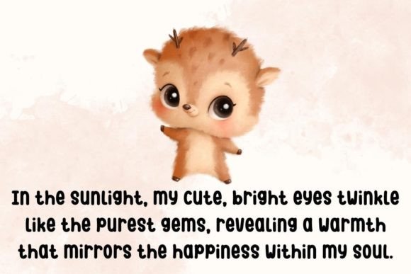 Cute Fluffy Font - Preview 3