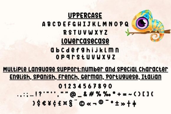 Cute Fluffy Font - Preview 4