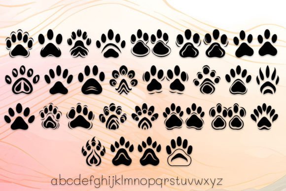 Dog Paws Font - Preview 2