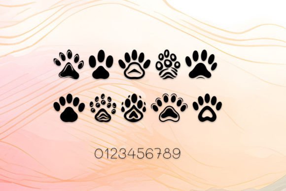 Dog Paws Font - Preview 3