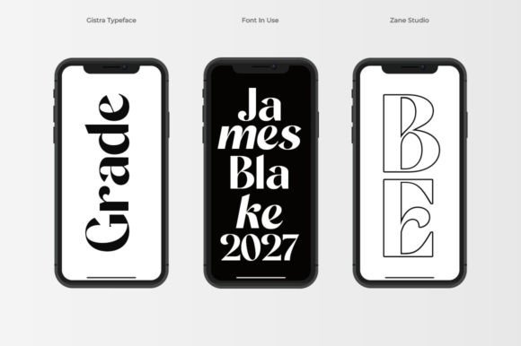 Gistra Font - Preview 3