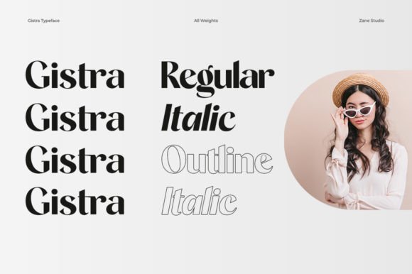 Gistra Font - Preview 5