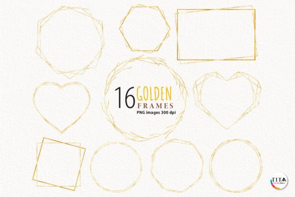 Gold Frame Clipart