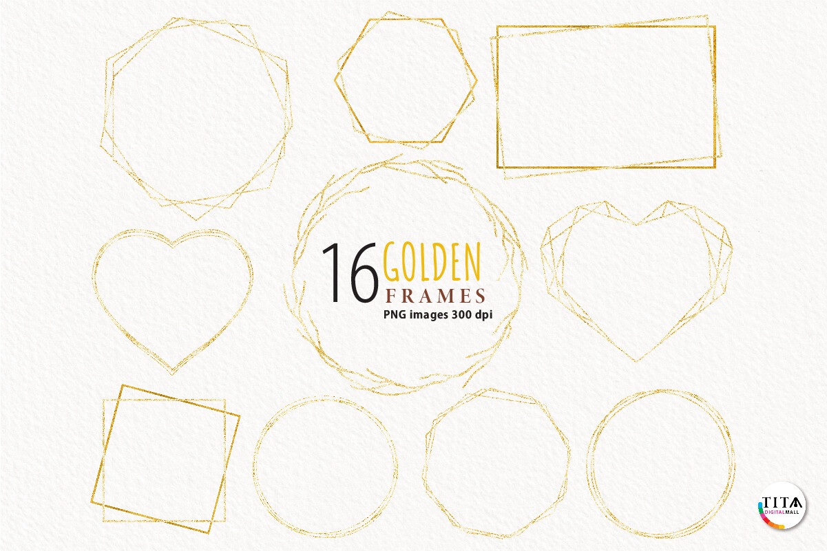 Gold Frame Clipart