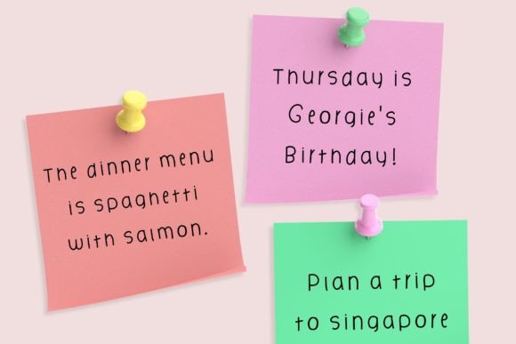 Lively Writing Font PNG with transparent background - Preview 4