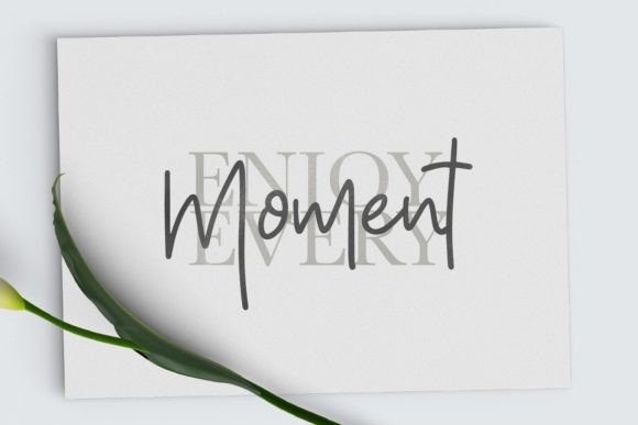 Monday Night Font PNG with transparent background - Preview 2