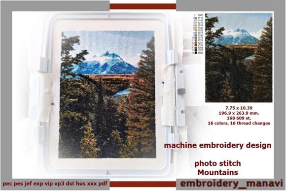 Photo Stitch Mountains 2