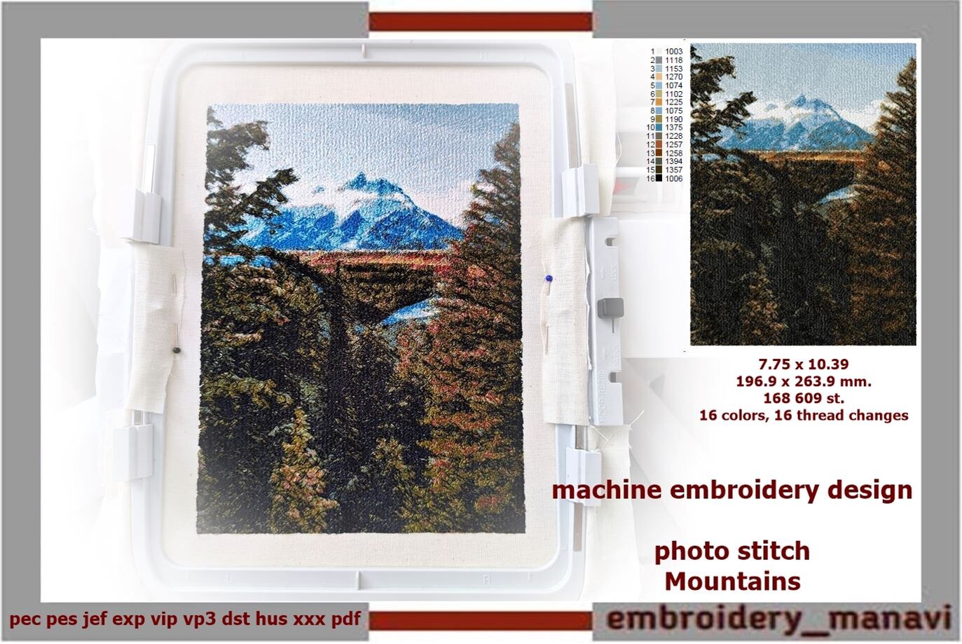 Photo Stitch Mountains 2