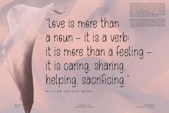 Rhapsodic Font PNG with transparent background - Preview 1