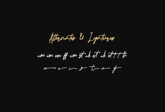 Sate Padang Font PNG with transparent background - Preview 6