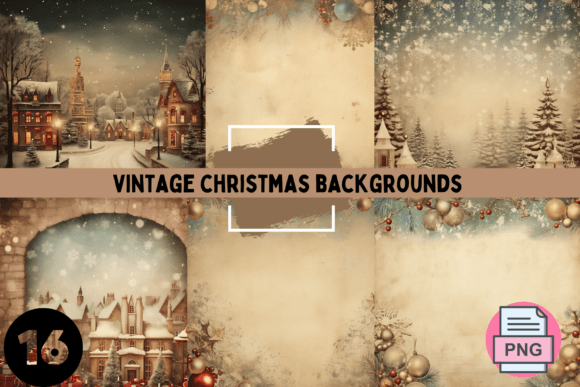 Vintage Christmas Backgrounds
