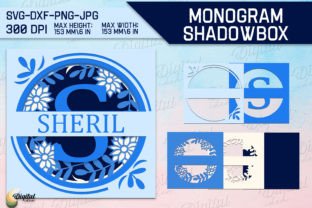 3D Layared Shadow Box Alphabet. Letter S · Creative Fabrica