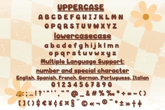 70’s Retro Groovy Font - Preview 4