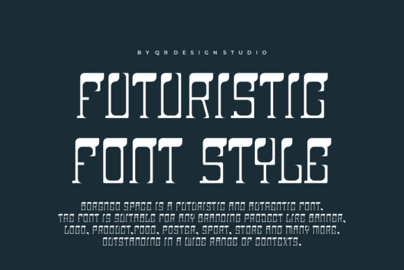 Borgneo Space Font - Preview 1
