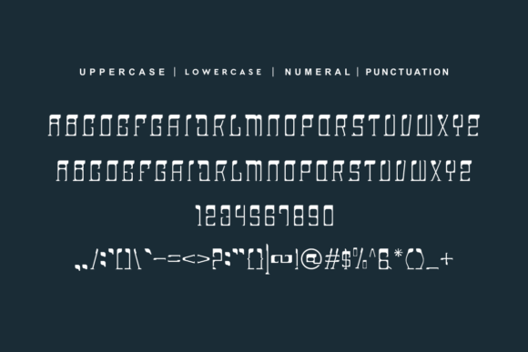Borgneo Space Font - Preview 4