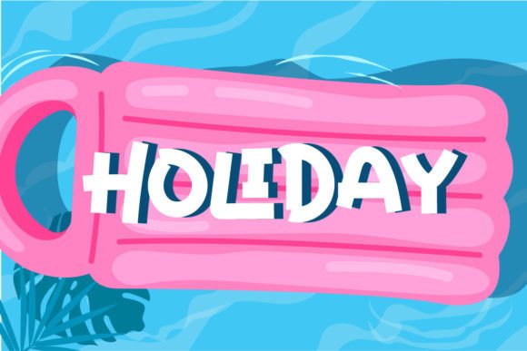 Chiclet Font PNG with transparent background - Preview 1