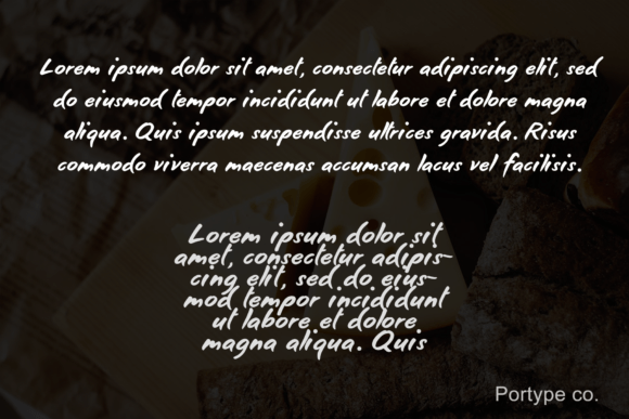 Cheeze Font - Preview 4