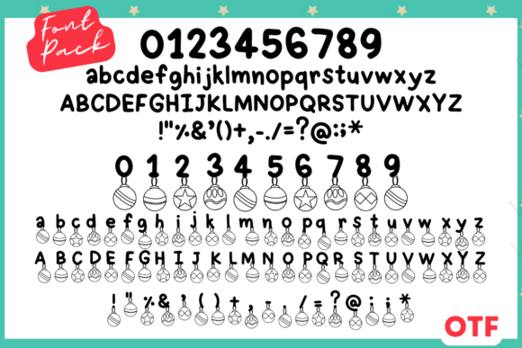 Christmas Bright 4 Font - Preview 1