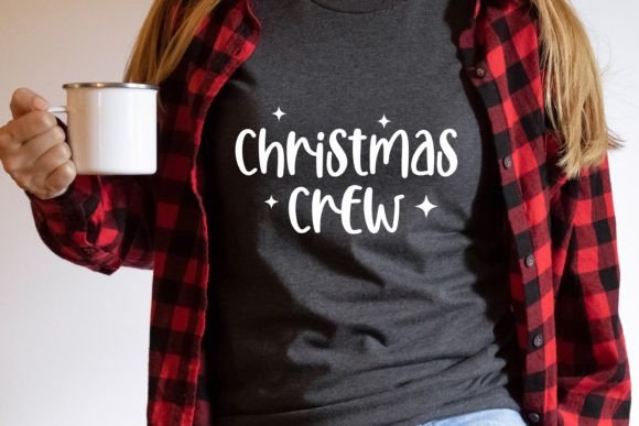 Christmas Crew Font PNG with transparent background - Preview 5