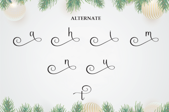 Christmas Font - Preview 6