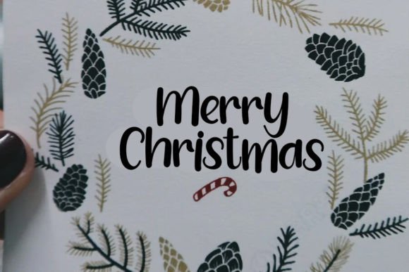 Christmas Font - Preview 2