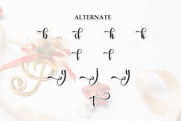 Christmas Melody Font - Preview 6