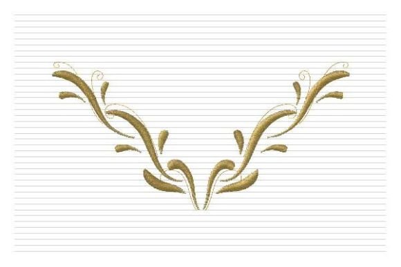 Corner Decoration Embroidery
