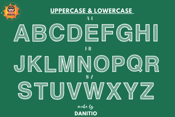 Dot Dot Font - Preview 1