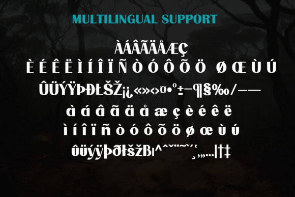 Geography Font - Preview 1