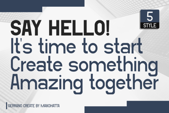 Gerrano Font - Preview 6