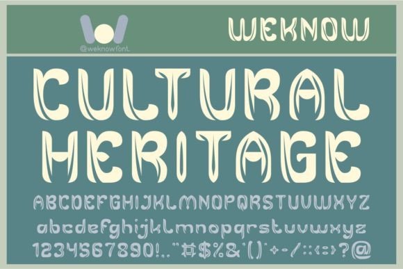 Herbs and Spices Font - Preview 1